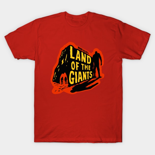 LAND OF GIANTS T-Shirt by TREJOart